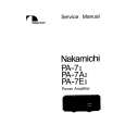 NAKAMICHI PA7EII Service Manual