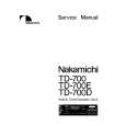 NAKAMICHI TD700 Service Manual