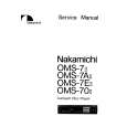 NAKAMICHI OMS70II Service Manual