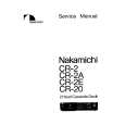 NAKAMICHI CR20 Service Manual