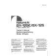 NAKAMICHI BX125E Owners Manual