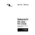 NAKAMICHI RX202/E Service Manual