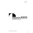 NAKAMICHI 1000 Owners Manual